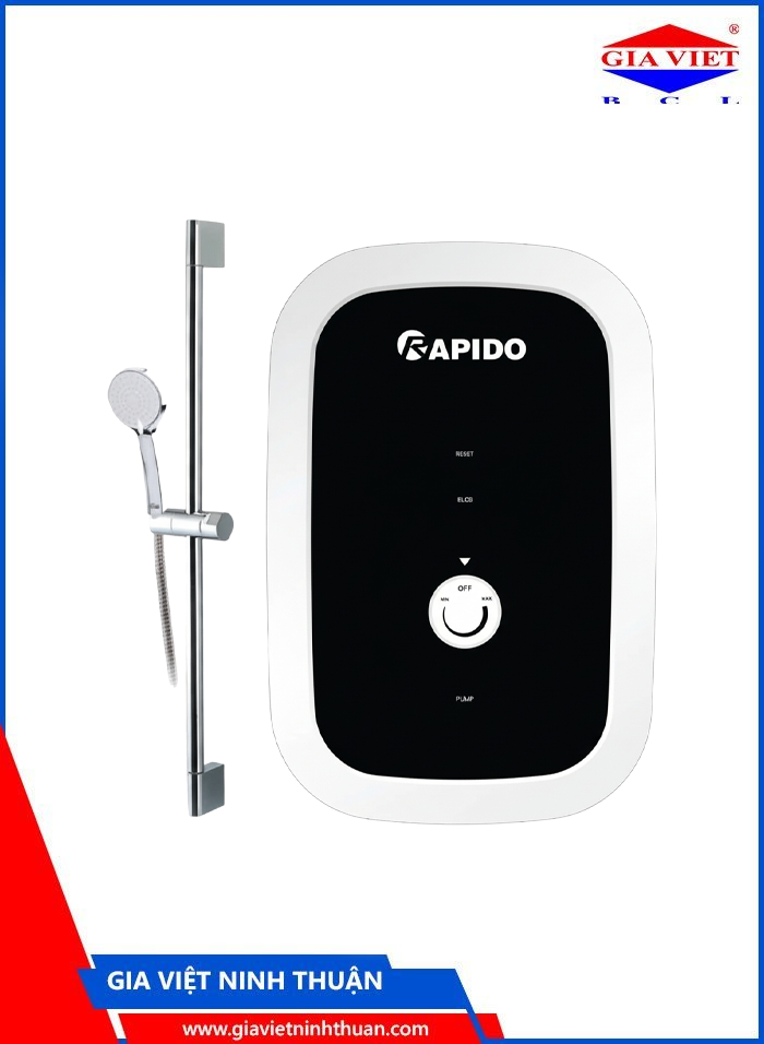 Máy nước nóng trực tiếp Stern RIG – SP 4.5 (bơm tăng áp)